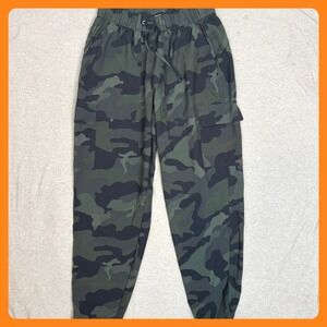 Old Navy Active Women's Camo Cargo Jogger Pants‎ StretchTech Size Small